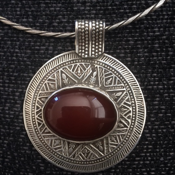 Beautiful genuine silver necklace from Egypt - Picture 3 of 8